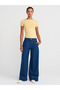 31906 Body Fitting Short Sleeve T-Shirt-Yellow - 4