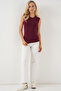 Women's Sleeveless Body 4347 - Burgundy - 2