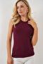 Women's Sleeveless Body 4347 - Burgundy - 4