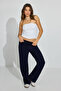 Black Crop Strapless Combed - 2