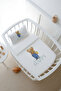 Pike Set - Pure Baby - Teddy Bear with Salopet - 80 X 120 cm