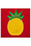Pineapple Scrubsy Scrubber Dish Cloth 12 x 12 Inch - 2