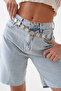 Women's Chain Square Band Mimeli Design Silver Silver Belt 7100 - 8