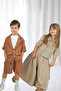 Girl's Cali Mink Muslin Trouser Skirt - 5