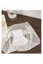 No Trace Seamless Ghost Ultra Thin Laser Cutting Micro Transparent High Waist Panties White - 3