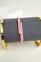 Powder Pink Magnetic Wrapped Rope Bracelet Necklace Anklet (50cm) - 4