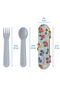 - Kids Utensils Set - Trucks - 3pcs - 3