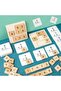 - Wooden Pegged Math Cognition Count Plate