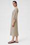Stone Balloon Sleeve V Neck Dress - 3