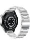 Xcell Elite7 Smartwatch, 1.52" HD, BT Calling, Wireless Charge, HR/BP/O2, IP67 – Silver Metal - 4