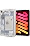 Ultra Hybrid for iPad Mini 7 case cover (2024) / iPad Mini 6 (2021) 8.3 inch - Zero One White