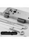 Room Door Pvc Door Wooden Door Wc Bathroom Mortise Lock Body Lock Without Cylinder Without Barrel with Key 45 mm - 4