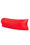 Portable Inflatable Air Sofa for Outdoor Camping, Travel & Beach Lounging Red