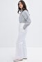 White-Pipe Leg Trousers - 3