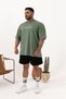 Timeless Waves White Oversize T-Shirt – Men's Casual and Streetwear Fashion 100% Cotton - 2