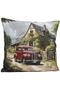 Brendon Jacquard Woven Tapisserie Decorative Red Car Kirlent 45*45
