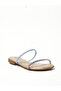 Ladies Flat Sandals Jeans | Made In Brazil