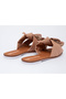 Ladies Flat Sandals Nude | Made In Brazil - 3