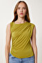 Drapeli Sandy Knitted Blouse Oil Green Lzv0013 - 6