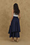 Multi-Layered Skirt Navy Blue