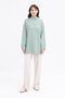 Defne-Arabiyeli Zippered Sweat Tunic - 2