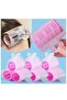 3 Pieces Self-Grip Curler - Heatless Curling Iron - Hair Volumizing Curler 3-Piece Curler - 7