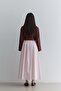 Gathered Skirt Pink