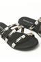Ladies Flat Sandals Graphite | Made In Brazil - 4