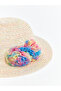 Girl Baby Straw Fedora Hat - 2