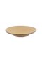 Plain unglazed earthenware plate, 21cm - 3