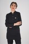 Black Color Sakura Model Hijab Doctor Nurse Scrubs Uniform Set - 7