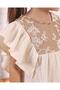 Girl's Muslin Shorts Jumpsuit Ser-0788 - 3