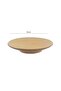 Plain unglazed earthenware plate, 21cm - 2