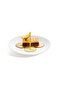 Diwali Tempered Dessert Plate 19 cm Set of 6 - 2