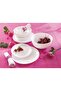 Diwali Tempered Dessert Plate 19 cm Set of 6 - 4