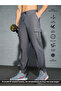 Solid Regular Fit Cargo Joggers with Drawstring - 6