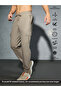 Solid Regular Fit Cargo Joggers with Drawstring - 6