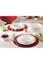 Diwali Tempered Dessert Plate 19 cm Set of 6 - 3