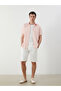 Regular Fit Short Sleeve Striped Men's Shirt - 2