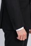 Striped Double-Breasted Suit Dark Blue - 3