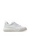 Men's Genuine Leather Casual Shoes 25Y Ykm-23651 m White