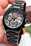 Function Men's Wrist Watch Steel Case & Steel Band Black-Black Zmfer186 - 2
