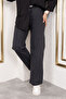 Wide Leg Elastic Waist Jeans Tsd250106 Anthracite - 4