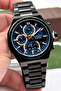 Function Men's Wrist Watch Steel Case & Steel Band Black Zmfer186 - 3