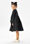 Long Sleeve Ilai Summer Muslin Children's Dress Black Syh - 5