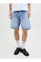 Jack & Jones Men's Jjıtony Relaxed Fit Blue Jean Shorts - 12269533 - 2