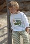 Caravan Printed Cotton Girl, Boy Baby, Children Oversize T-Shirt – Breathable 100% Cotton Fabric - 4