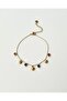 Steel Charm Anklet – Gold Color, Water Resistant - 3