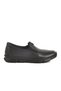 Black Genuine Leather Anatomical Women's Casual Shoes 609 Z