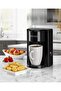 BLACK+DECKER Coffee Maker, 350W, 125ml Water Tank, Compact One-Cup Coffee Machine with Ceramic Mug, - 6